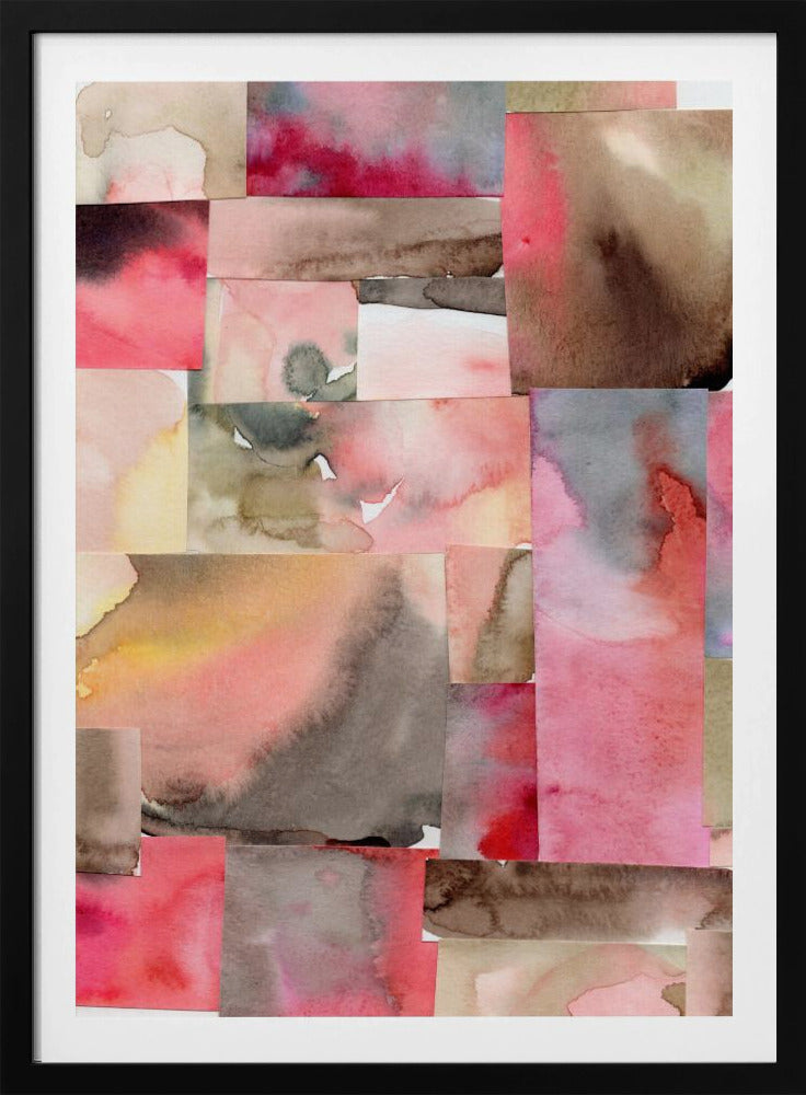 Watercolor abstract composition 6 | Poster