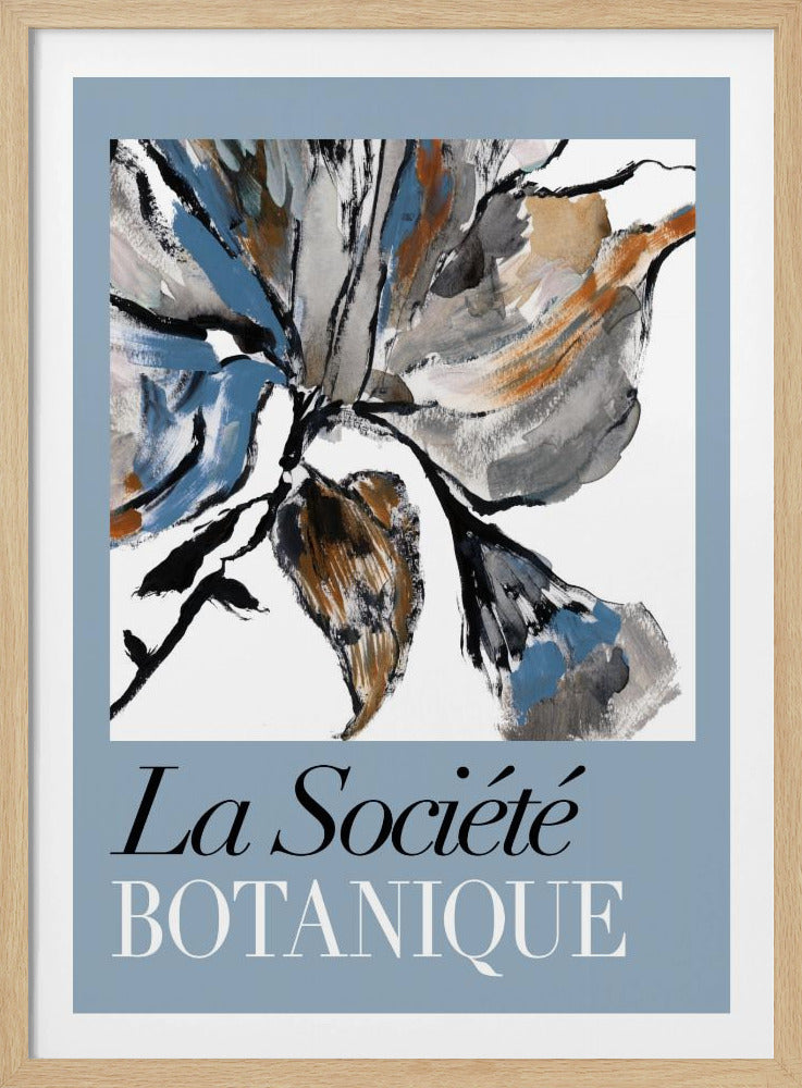 La Société Botanique Blueflower 2 | Poster