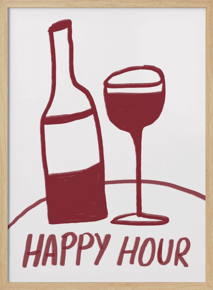Wine Time Delight | Poster