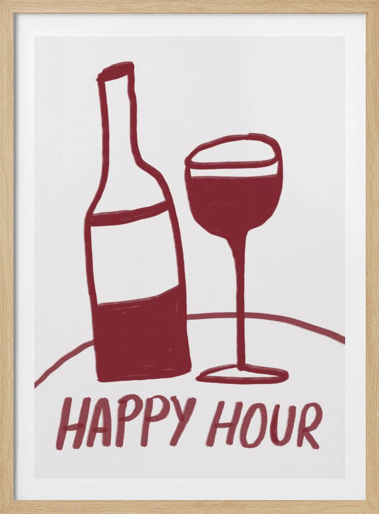 Wine Time Delight | Poster