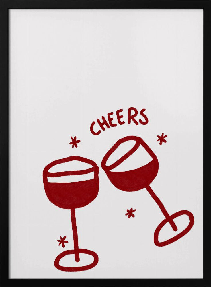 Wine Glass Celebration | Poster