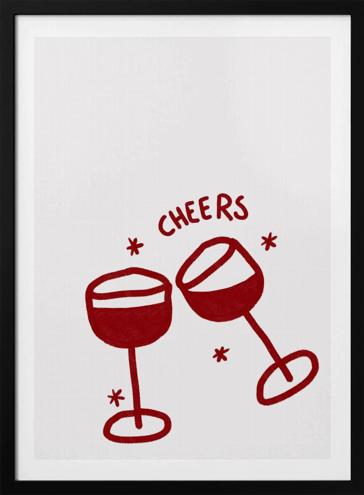Wine Glass Celebration | Poster