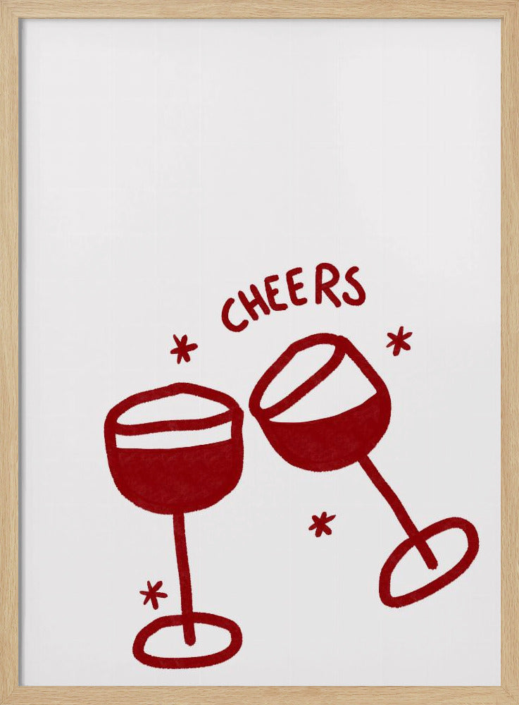 Wine Glass Celebration | Poster