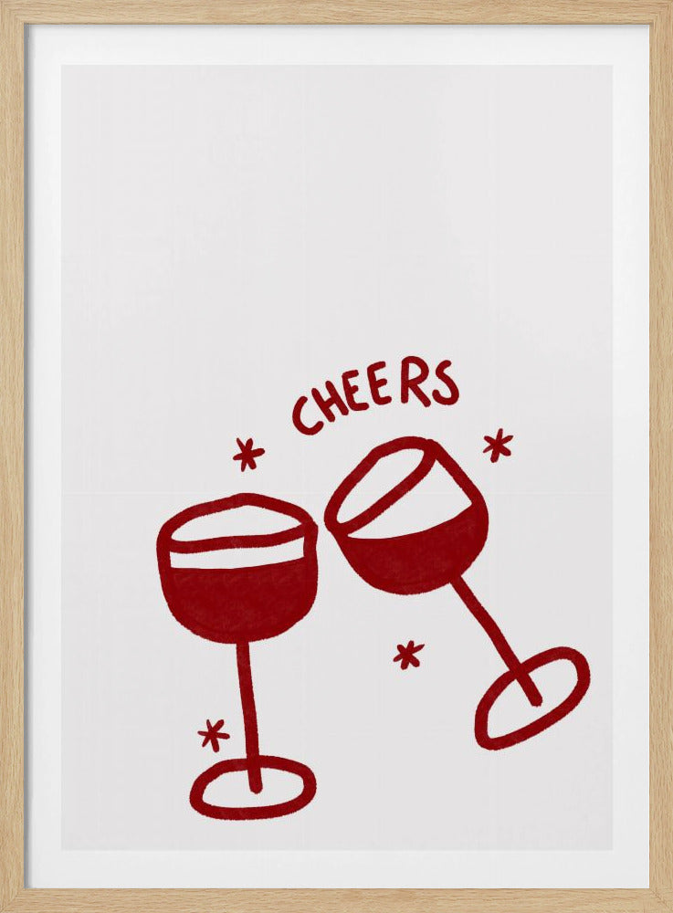 Wine Glass Celebration | Poster