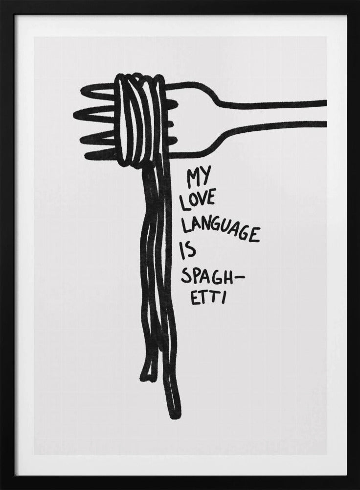 Spaghetti Love Language | Poster