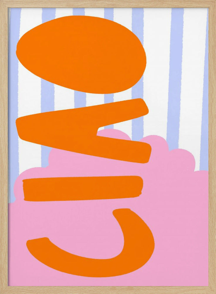 Floating Shapes Parade | Poster