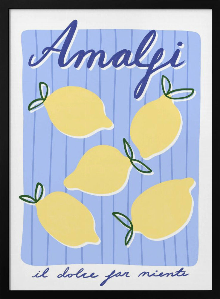 Lemon Bliss Amalfi | Poster