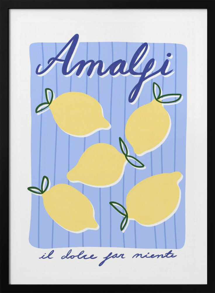 Lemon Bliss Amalfi | Poster