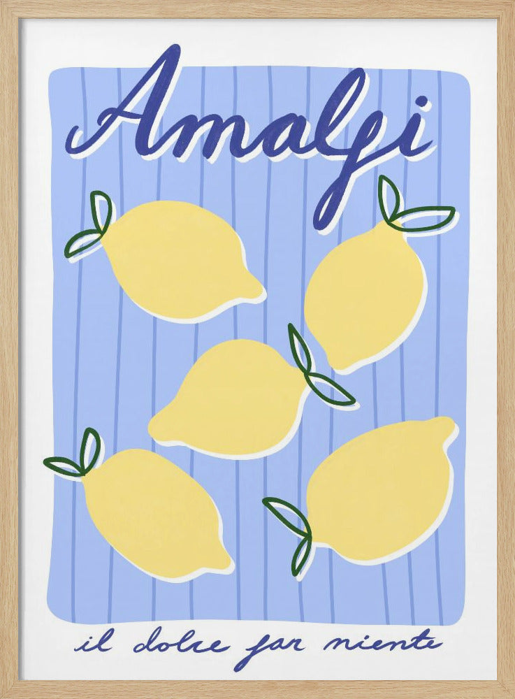 Lemon Bliss Amalfi | Poster