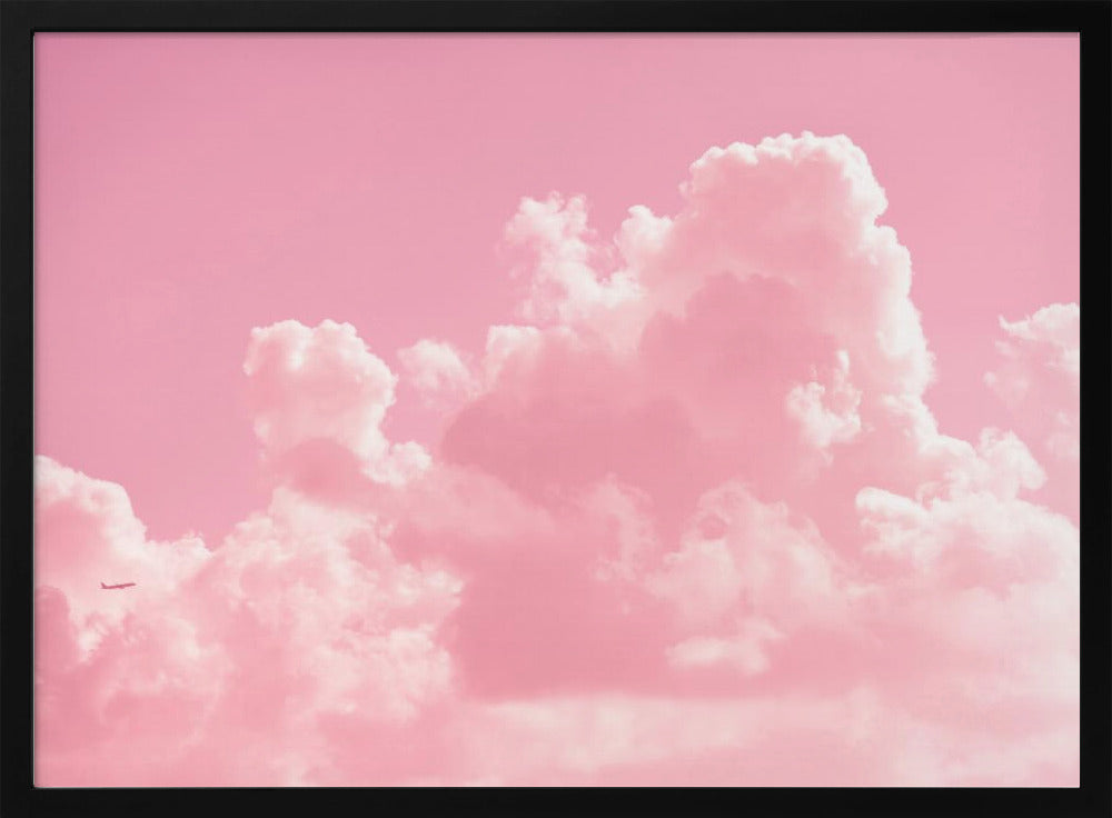 Cloudy with a touch of Pink | Poster
