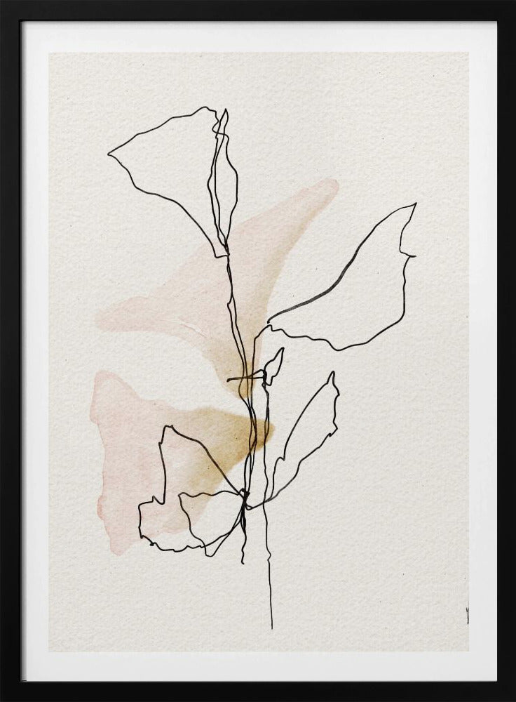 Minimal Bloom Lines | Poster