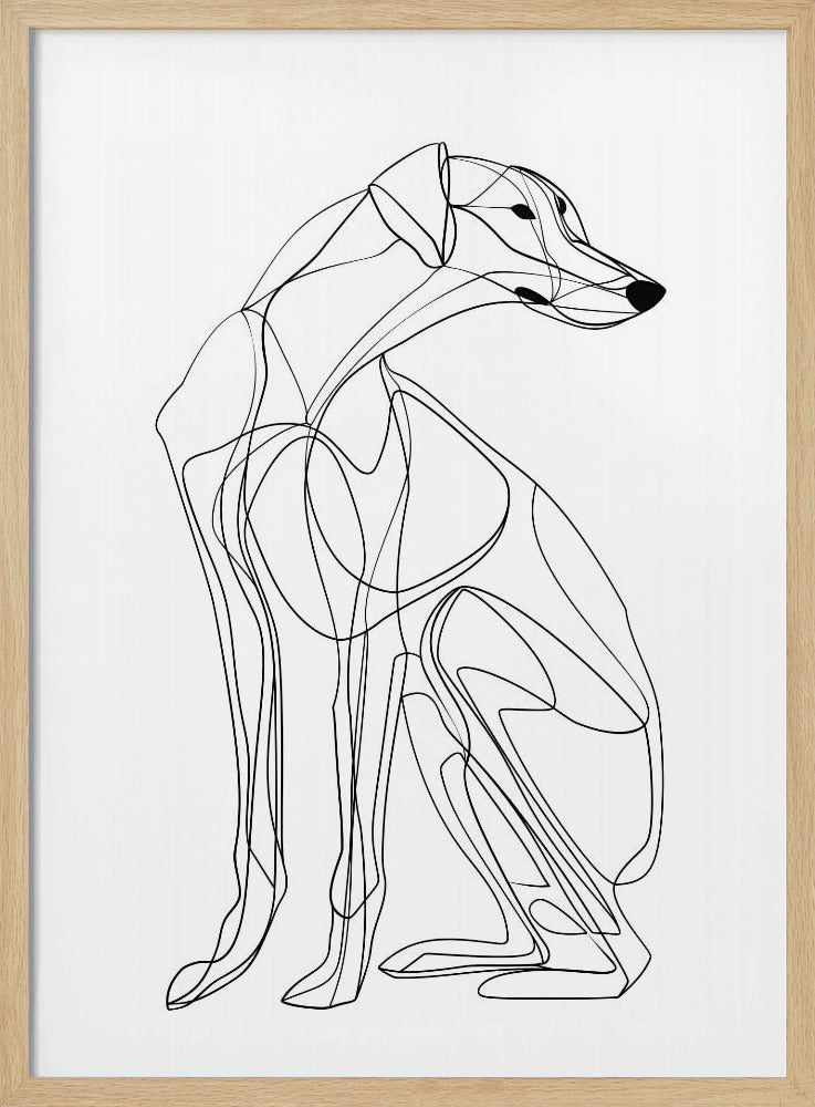 Line Dog | Poster