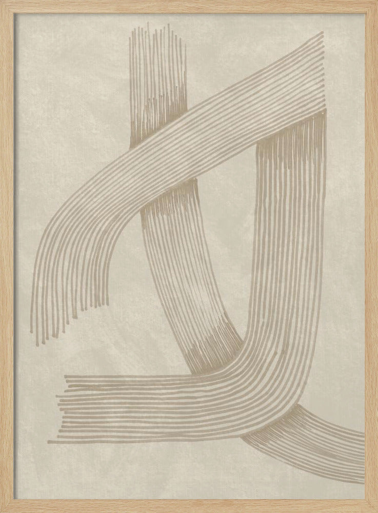 Abstract Sophisticated Line 01 | Poster