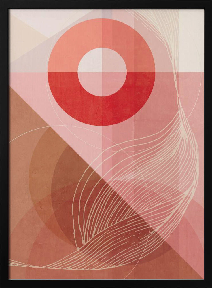 Abstract Above the mountain | Poster