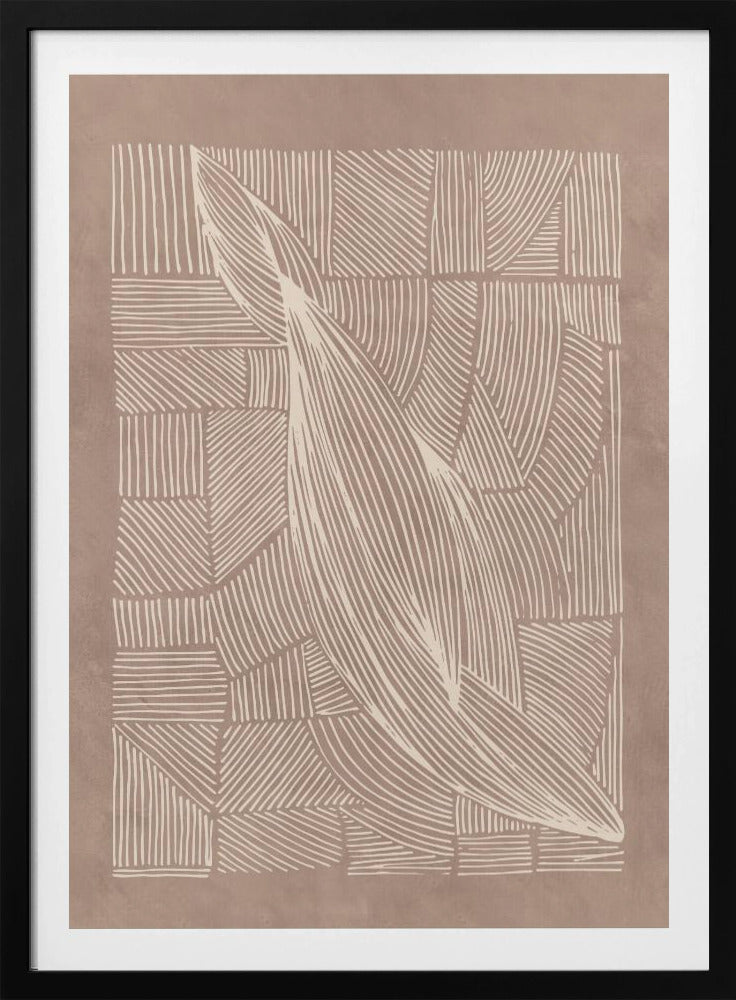 Abstract Irregular Lines | Poster