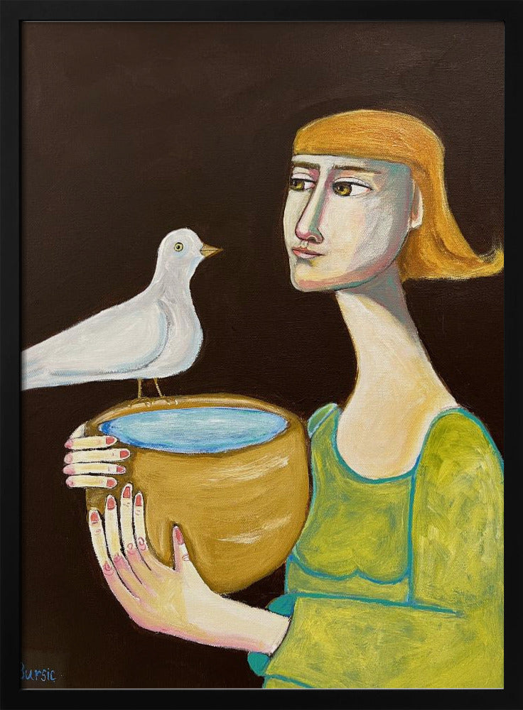 The water giver | Poster