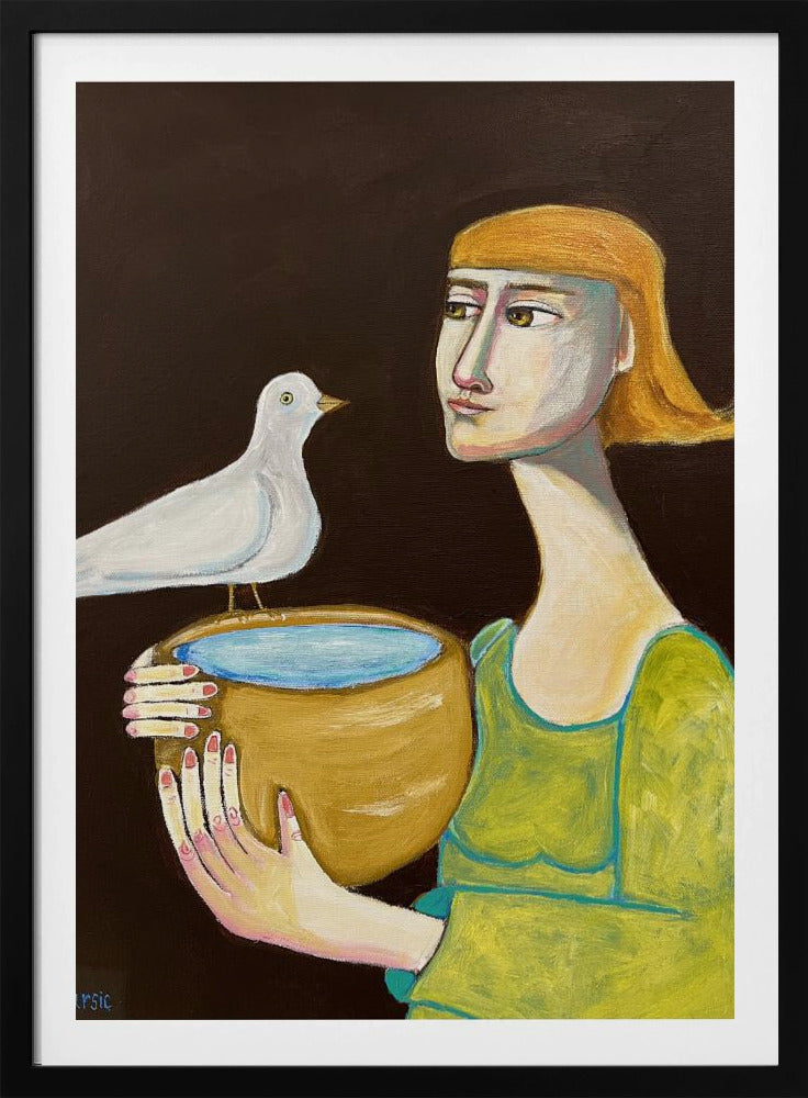 The water giver | Poster