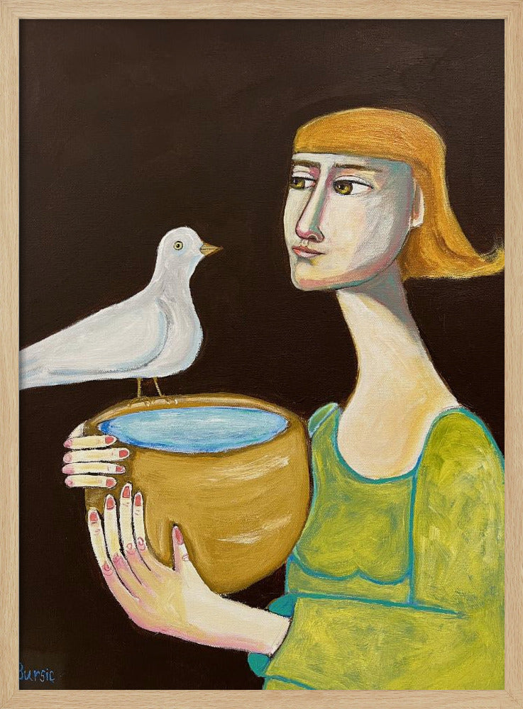 The water giver | Poster