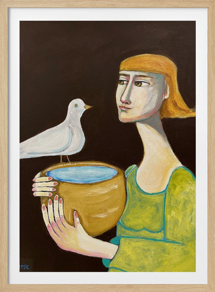 The water giver | Poster