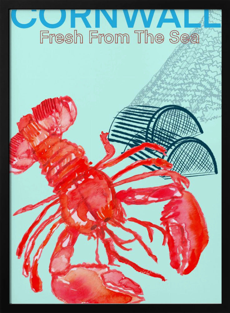 Cornwall Fresh From the Sea Poster | Poster