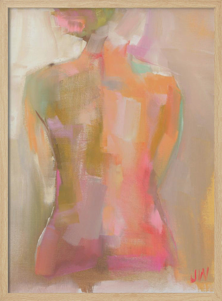 Woman S Back | Poster