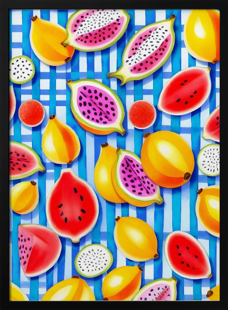 Tropical Fruit Pop | Poster