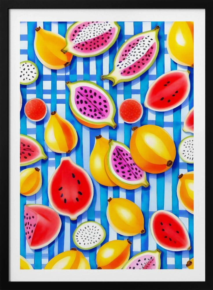 Tropical Fruit Pop | Poster