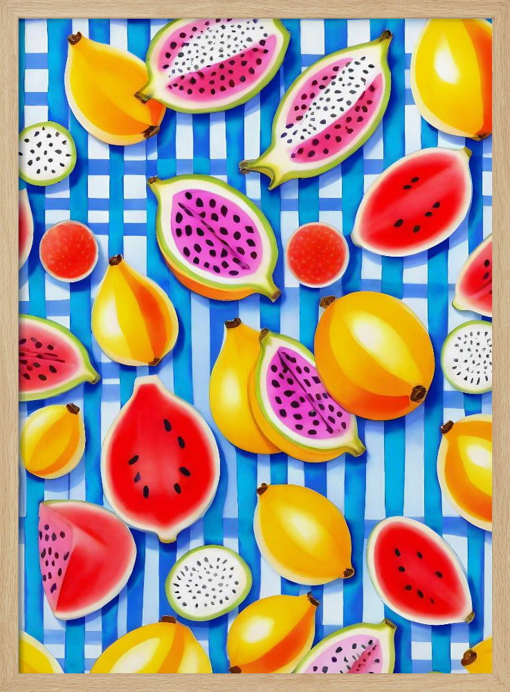 Tropical Fruit Pop | Poster
