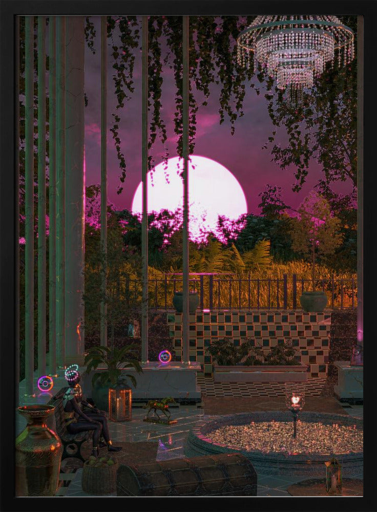 Purple Moon Palace | Poster