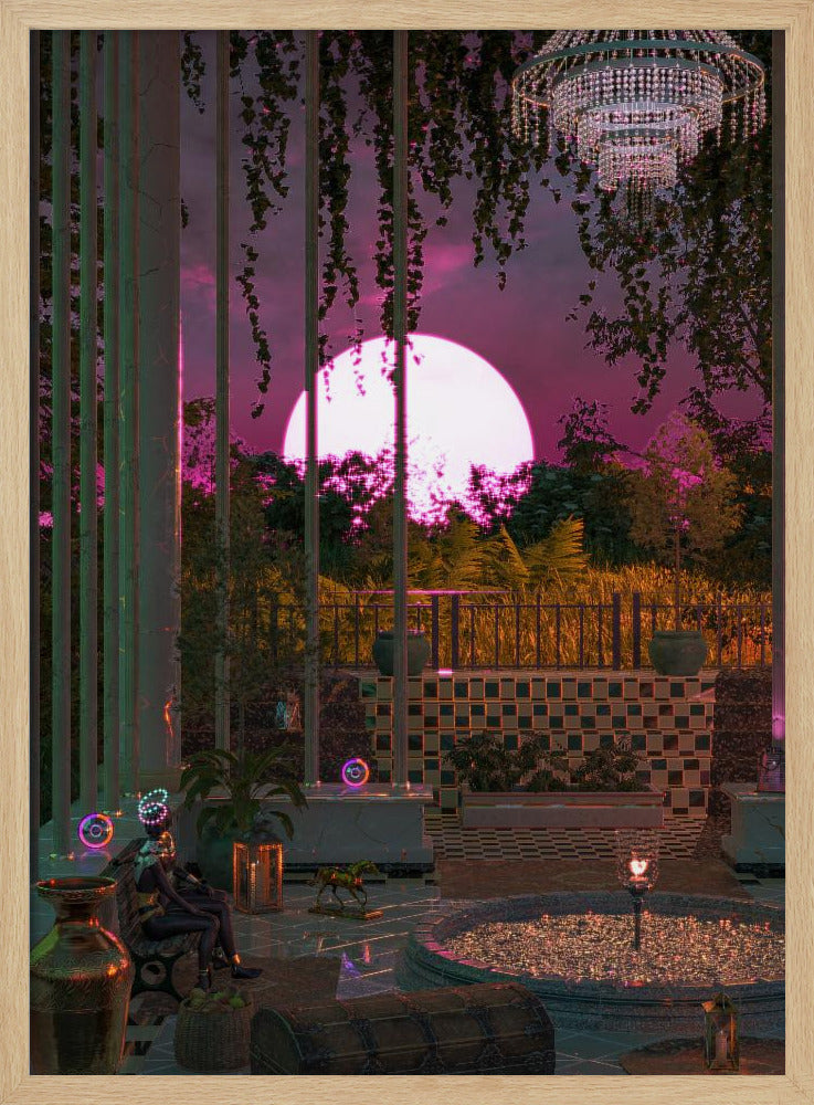 Purple Moon Palace | Poster