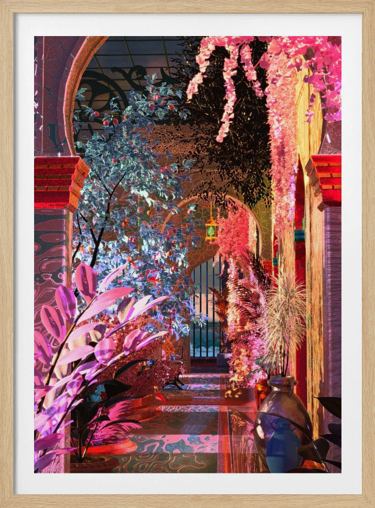 Glowing Palace | Poster