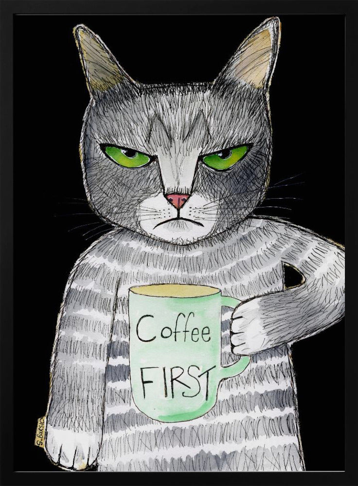 Coffee Cat | Poster