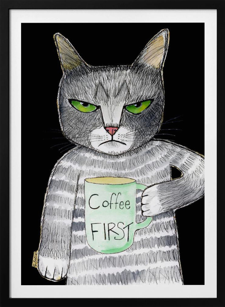 Coffee Cat | Poster