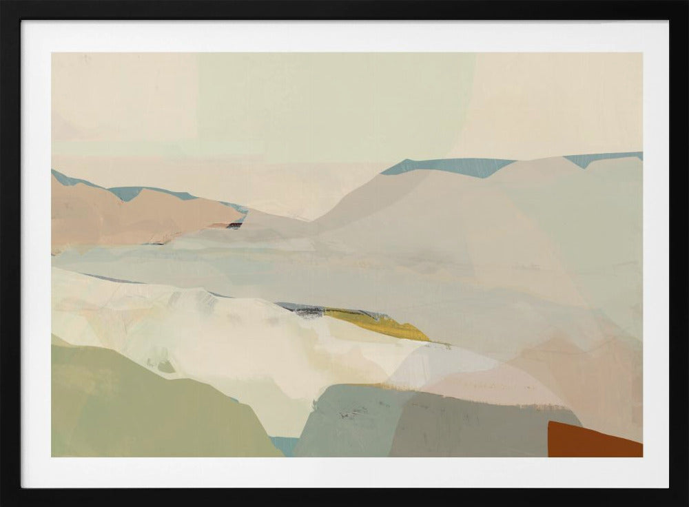 Colourblock Landscape 2 | Poster