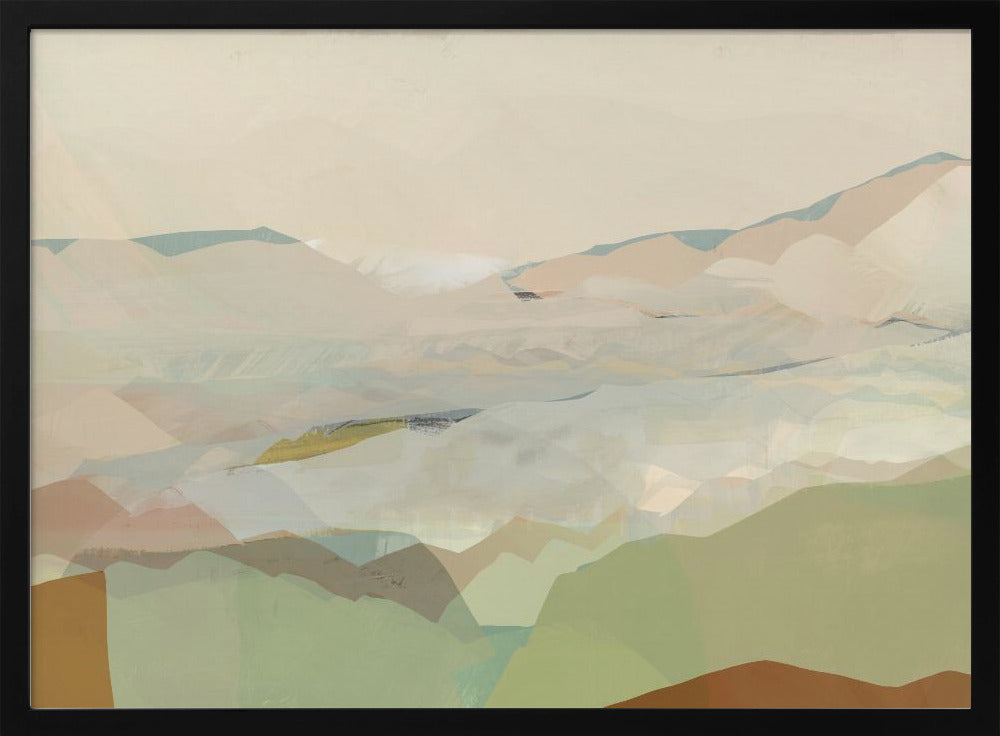 Colourblock Landscape 1 | Poster