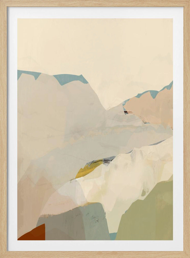 Peachy Mountain Range 2 | Poster