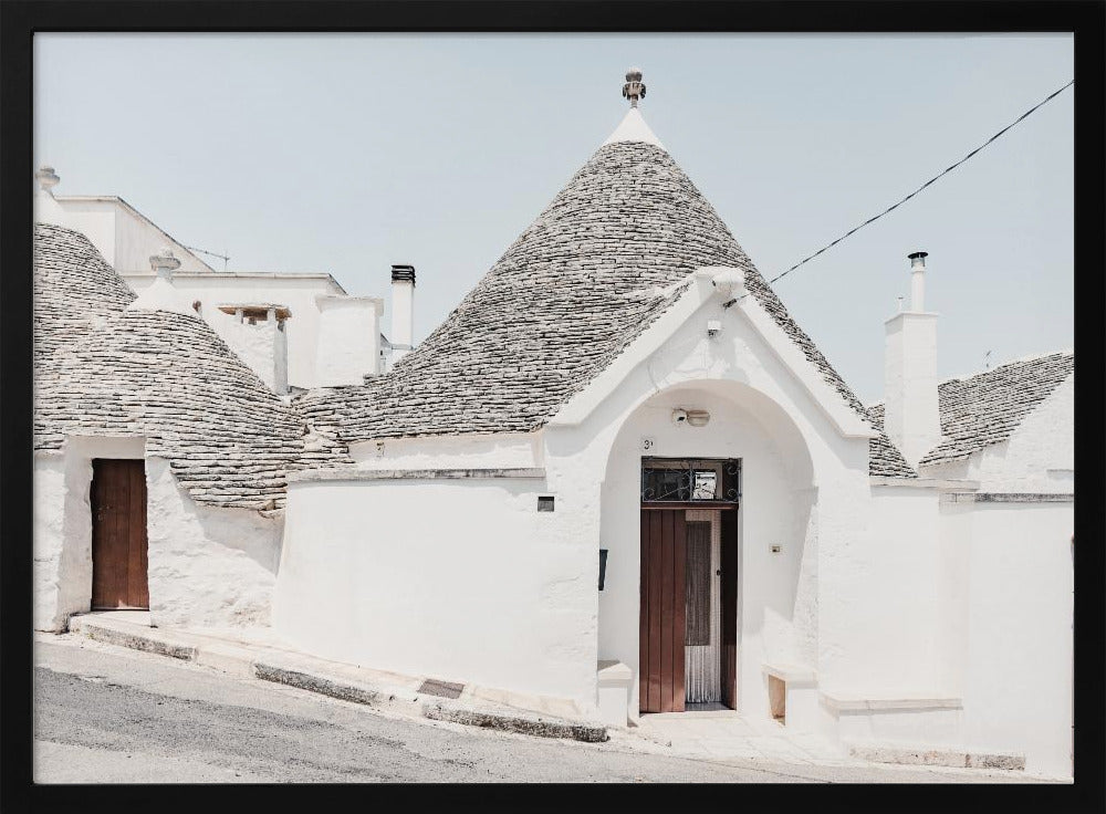 Trulli houses in Italy | Poster