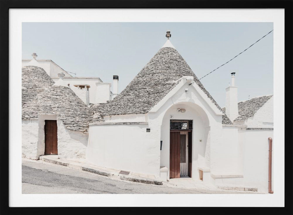Trulli houses in Italy | Poster
