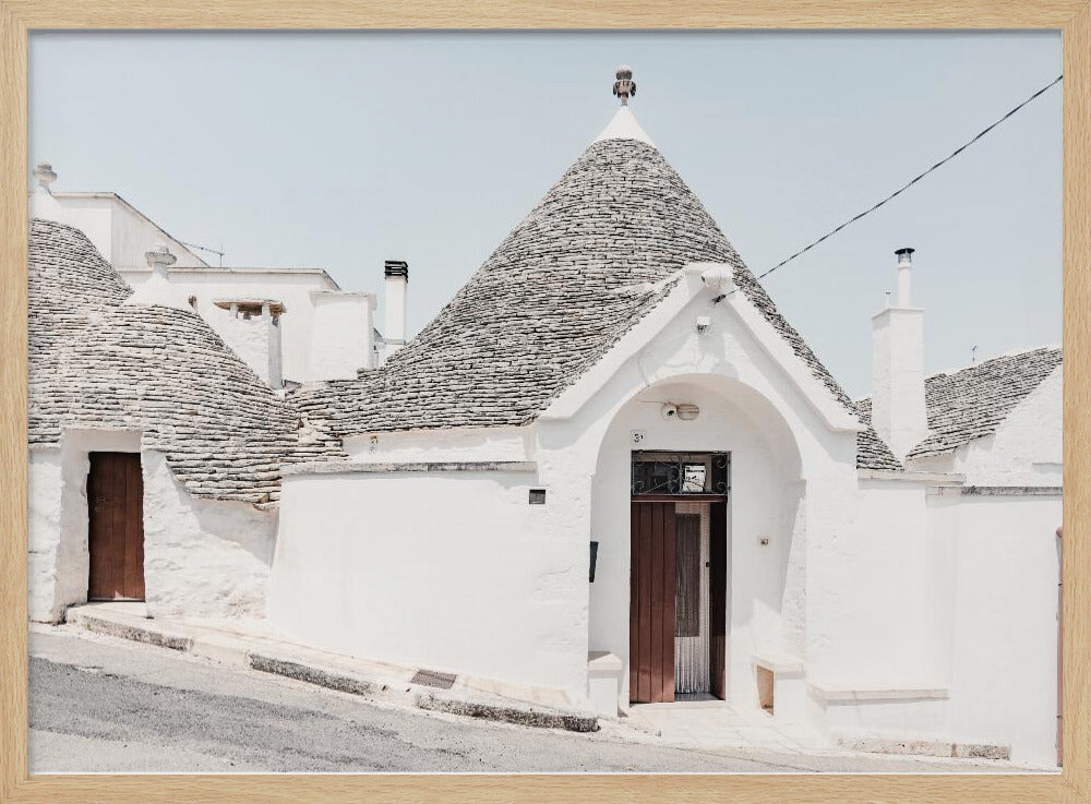 Trulli houses in Italy | Poster