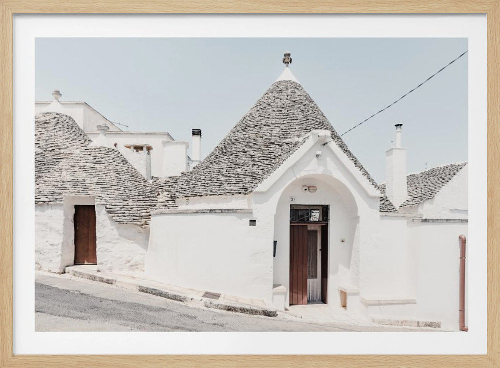 Trulli houses in Italy | Poster