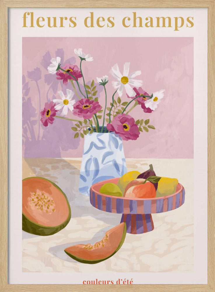 Fleur Des Champs - Pink | Poster