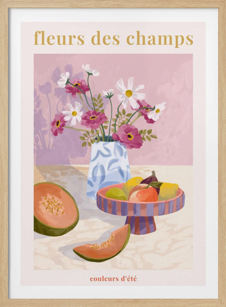 Fleur Des Champs - Pink | Poster