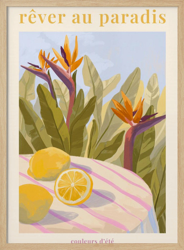 Rêver Au Paradis -  Lemon | Poster
