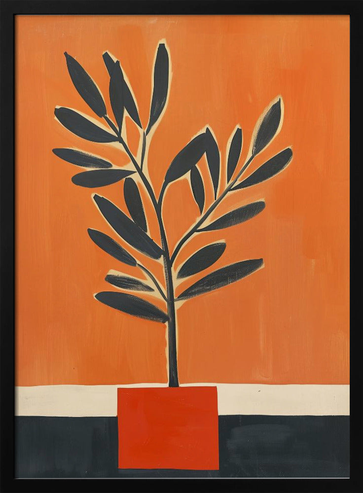 Orange Plant | Poster
