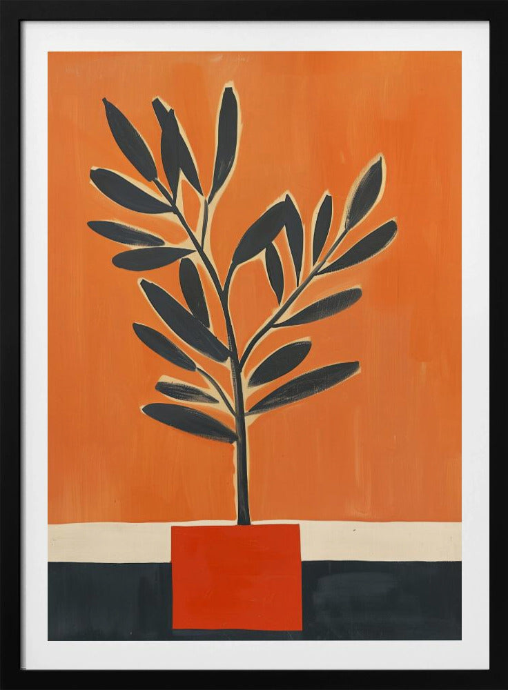 Orange Plant | Poster