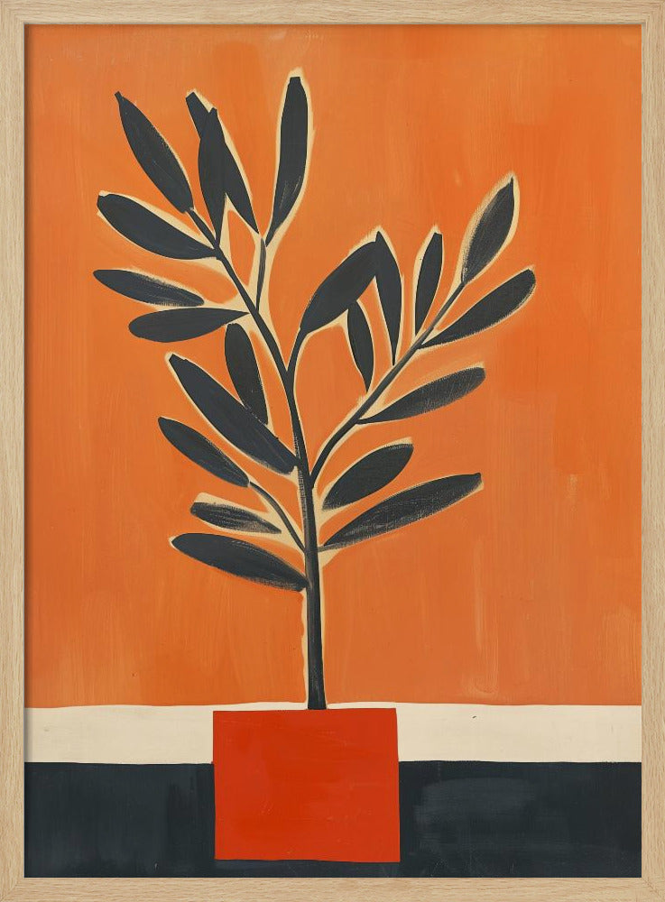Orange Plant | Poster