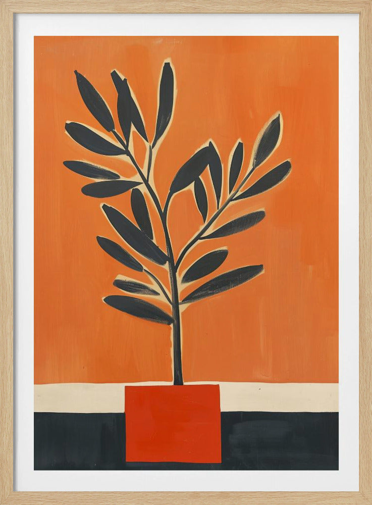Orange Plant | Poster