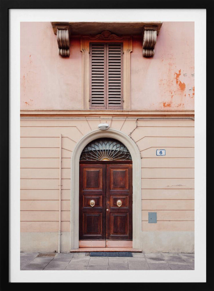 Bologna in Pink | Italy travel photography | Poster