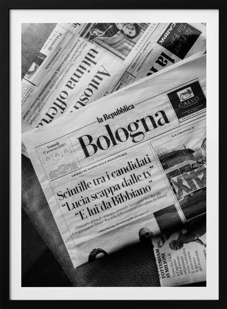 The Bologna Papers | Italy travel | Poster