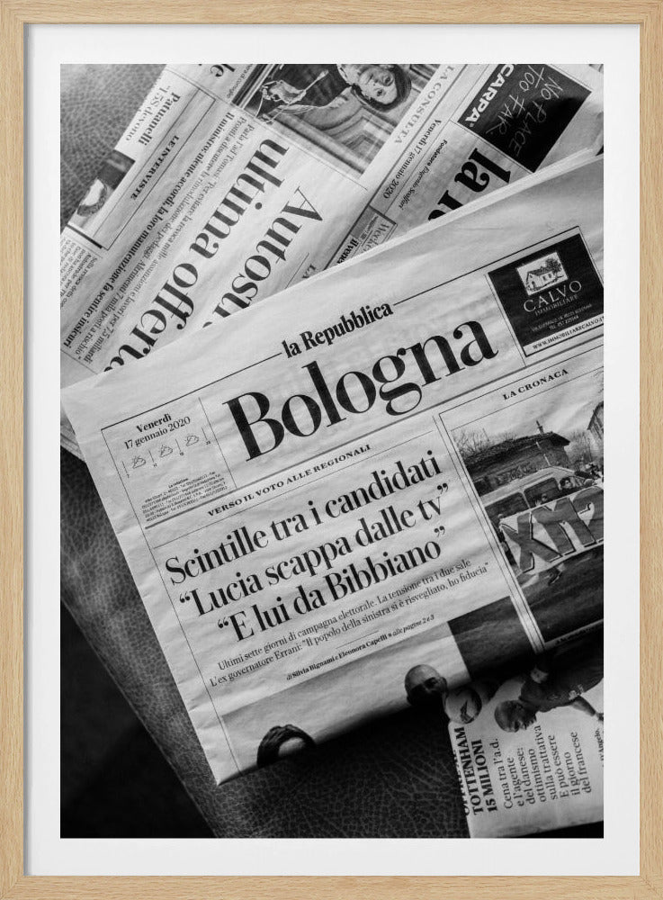 The Bologna Papers | Italy travel | Poster